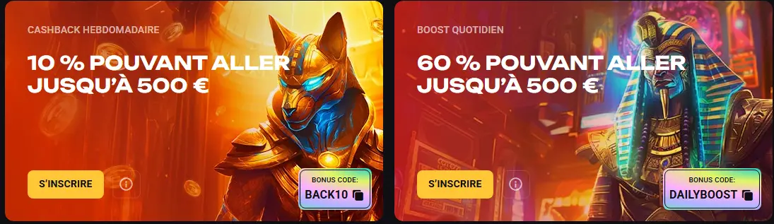 Promotions hebdomadaires – défis, missions et récompenses régulières